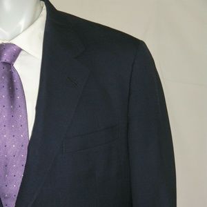 Brooks Brothers x Martin Greenfield Custom Subtle Plaid  VTG Two Button Suit 42L